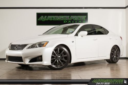 2008 lexus is f pearl white low miles fast