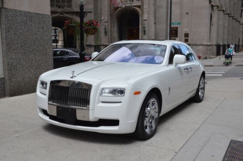 2010 rolls royce ghost.  english white with moccasin.