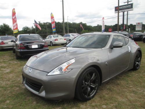 2010 nissan 370z touring coupe, sport package, florida car.  great auto check.