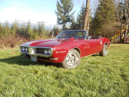 1968 pontiac firebird convertible