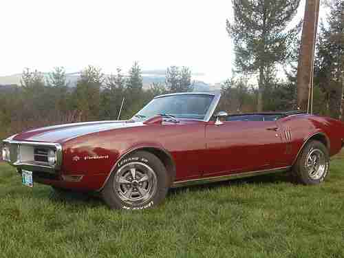 1968 Pontiac Firebird Convertible, image 3