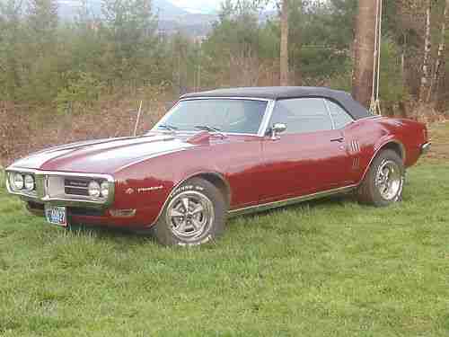 1968 Pontiac Firebird Convertible, image 4