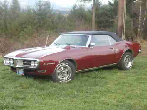 1968 Pontiac Firebird Convertible, image 5