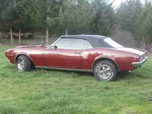 1968 Pontiac Firebird Convertible, image 6