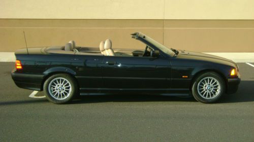 1999 bmw 323i 325 convertable 1own no accident smoke free leather no reserve!!!