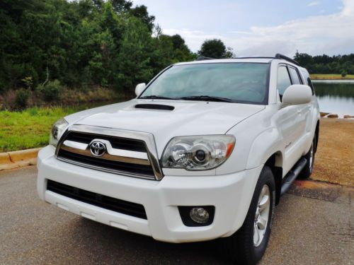 2007 toyota 4runner sr5 sport edition, 4x4, v-6, sun roof, 17&#034; rims, michelins