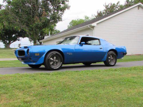 1970 pontiac firebird formula 7.5l 455