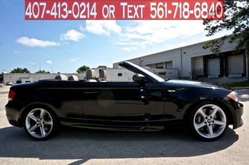 2008 bmw 135i convertible m pkg premium sport 09 cpo warranty