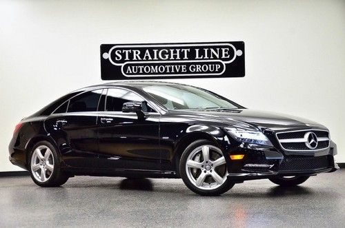 2012 mercedes benz cls 550 black low miles premium navigation leather