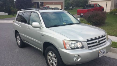 2003 toyota highlander limited sport utility 4-door 3.0l