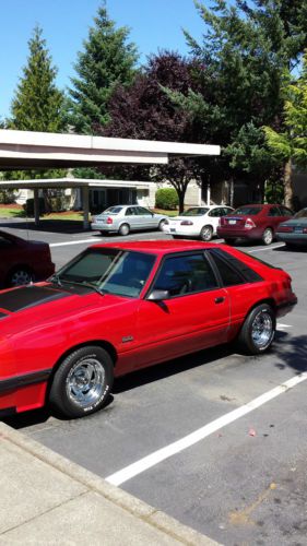 1985 mercury capri gs hatchback 3-door 3.8l