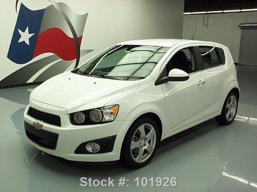 2013 chevy sonic ltz automatic mylink alloy wheels 32k texas direct auto