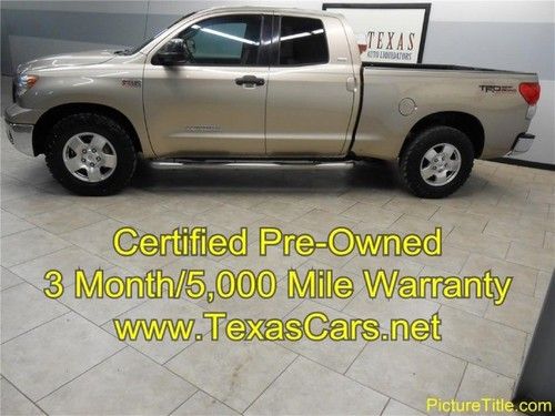 08 tundra sr5 4wd 5.7 v8 58k miles crew certified warranty we finance!!!!