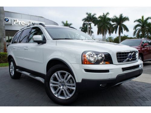 2011 volvo xc90 3.2 front wheel drive,1 owner,clean carfax, florida vehicle!!!