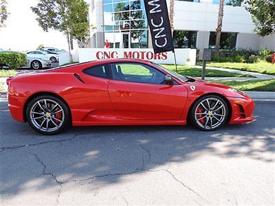 2009 ferrari f430 430 f1 scuderia coupe in rosso corsa / low miles / clear bra