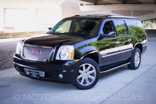 2012 gmc yukon denali xl quad bucket tv/dvd heated seats nav sat radio