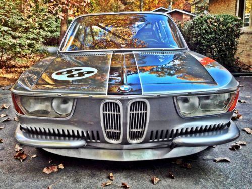 1967 bmw 2000cs vintage race car alpina monterey historics sovren motorsport