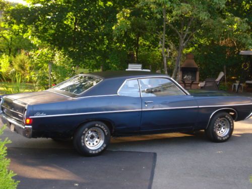 1968 ford fairlane base 4.7l 2 door coupe