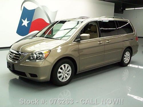 2008 honda odyssey ex-l leather sunroof dvd nav 75k mi texas direct auto