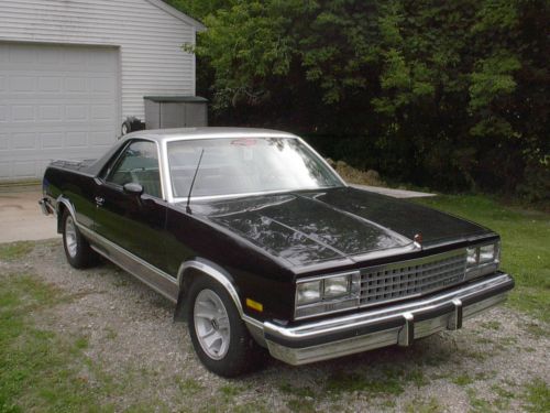 1983 chevrolet el camino conquista standard cab pickup 2-door 5.0l