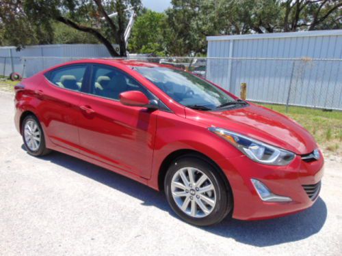 *7,000 off msrp* 2014 elantra se *sport edition* color display w/ camera -