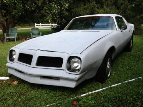 1976 pontiac firebird, base firebird 225 chevrolet inline 6cyl 3 spd manual