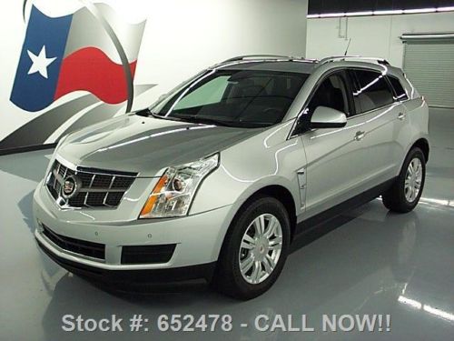 2011 cadillac srx luxury pano sunroof nav rear cam 35k texas direct auto