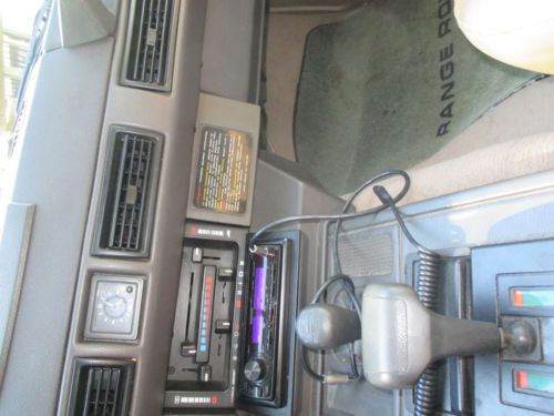 Range Rover Classic, white, low miles, 2 inch lift, 31 inch all terrain tires, US $7,000.00, image 4