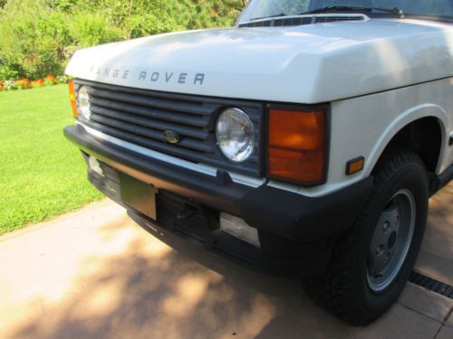 Range Rover Classic, white, low miles, 2 inch lift, 31 inch all terrain tires, US $7,000.00, image 9