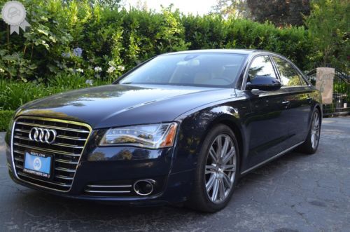 2012  audi a8 l 4.2 quattro 4dr sedan awd