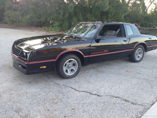 1986 ss monte carlo  &#034;black beauty&#034; no reserve