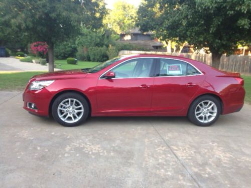 2013 chevrolet malibu lt sedan 4-door 2.5l, 1 owner, smoke free, under 12k miles