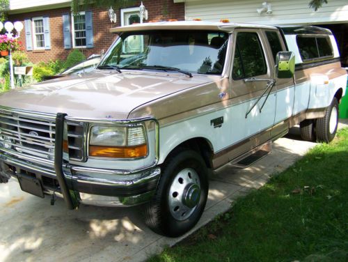 Ford f-350 xlt dually  7.3 turbo diesel super- extended cab powerstroke longbed