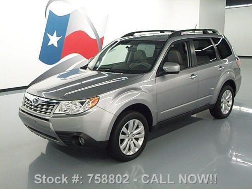 2011 subaru forester 2.5x limited awd sunroof 42k miles texas direct auto