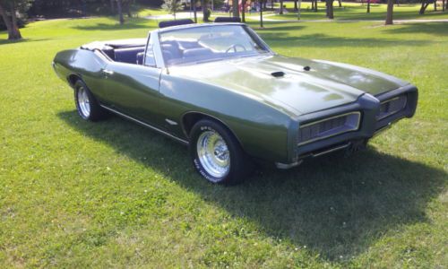 1968 pontiac gto convertible