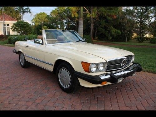 87 mercedes 560sl convertible 71k miles both tops very clean