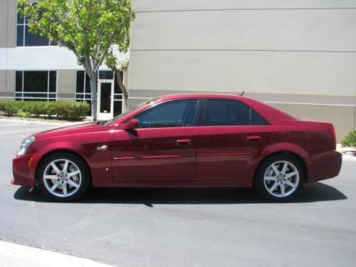 2006 cadillac cts v sedan 4-door 6.0l 420 hp 6 speed manual