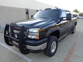 2006 chevrolet silverado 2500hd lt-3 crew cab short bed duramax diesel 4x4-dvd