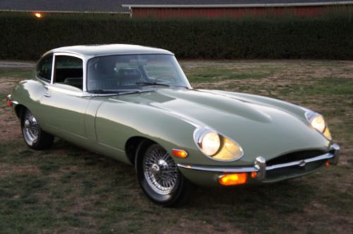 1970 jaguar xke coupe lhd 4 speed 94k 4.2 original miles really solid with tools