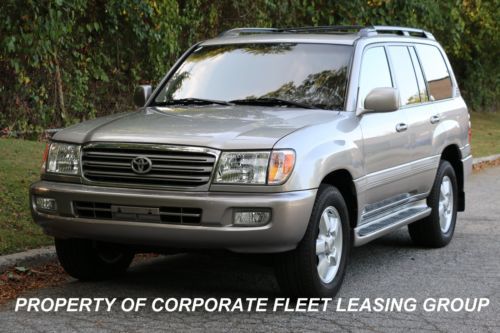 2004 toyota landcruiser 4wd low mileage extra clean in &amp; out fully equipped