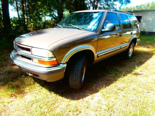 1998 chevrolet blazer ls suv 4-dr 4.3l 4x4 4wd reliable gas saving no reserve