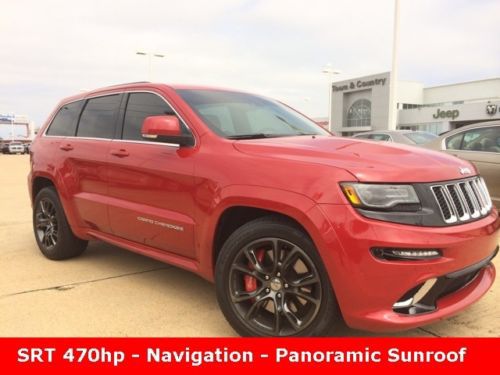 Srt suv 6.4l nav srt8 v8 clean finance preowned used new grandcherokee jeep fast