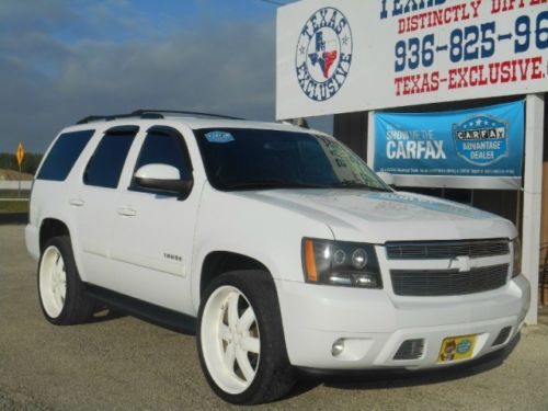 2008 chevrolet tahoe ls* custom loaded~24&#034; wheels~rear entertainment~leather