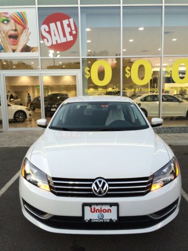 2015 volkswagen passat 1.8t s