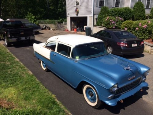 1955 chevy 210 post all original turn key survivor