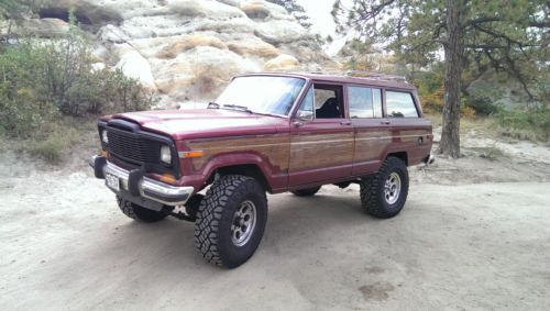 1985 jeep grand wagoneer with amc 401