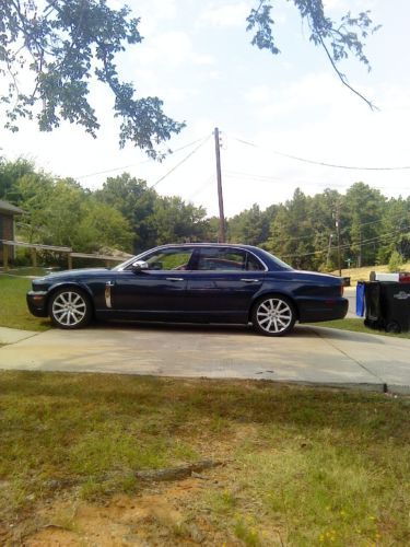 Indigo blue 2008 jaguar xj vanden plas