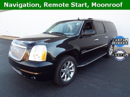 Denali xl suv 6.2l nav cd ratio xm radio on star leather fully loaded we finance