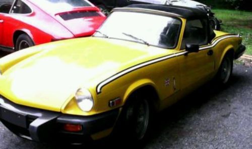 Triumph spitfire barn find 2072 miles  barn find