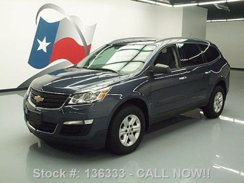 2014 chevy traverse ls 8-pass 3rd row rear cam 8k miles texas direct auto